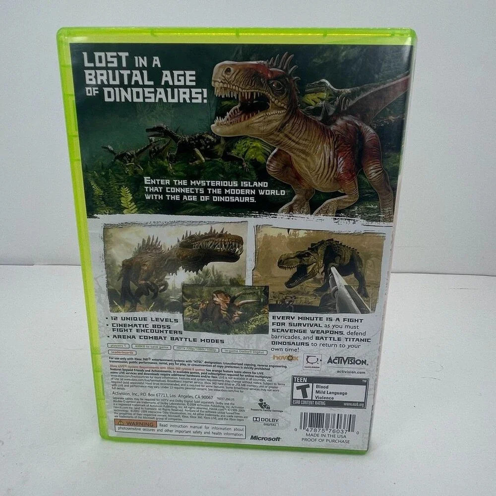 Unbranded jurassic hunted